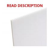 White Corrugated Twinwall Sheet (Project Board)