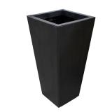 Sonata 17.8x36 Slate Self-Watering Planter