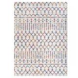 Moroccan Hype Boho Vintage Diamond Area Rug