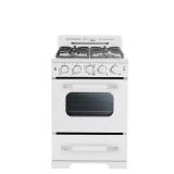Classic Retro 24 in. Gas Range with Oven
