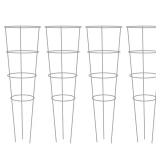 54 in. Metal Tomato Cage (4-Pack)