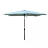 6 ft x 9 ft Patio Umbrella, Frosty Green