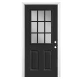 36x80 9-Lite Left-Hand Exterior Door
