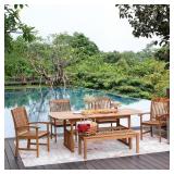 Cambridge Caterina Teak Outdoor Dining Set