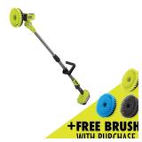 RYOBI ONE+ 18V Telescoping Power Scrubber