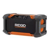 RIDGID 18V Hybrid Jobsite Radio Bluetooth (No Bat