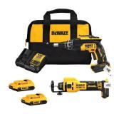 20V Cordless Screwgun & Cut-Out Kit (2x2.0Ah)