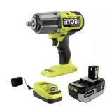 RYOBI 18V Brushless 1/2" Impact, No Charger
