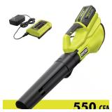 40V Cordless Blower, 120 MPH, 550 CFM