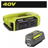 40V 300W Portable Inverter + 6.0Ah Battery
