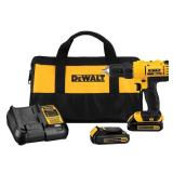 20-Volt MAX Drill/Driver, (2) 20V Batteries