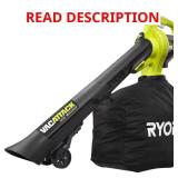 40V Vac Attack Cordless Leaf Vacuum