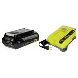 Ryobi OP401 40V Charger + OP40201 2Ah Pack