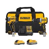 Dewalt 20V XR 2-Tool Kit (4.0Ah/1.7Ah)