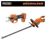 18V Brushless 22" Cordless Hedge Trimmer