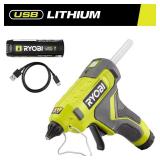 USB Lithium Cordless Glue Gun Kit with Battery