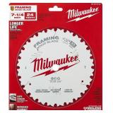 Milwaukee 48-40-0720 7-1/4" 24T Framing Blade