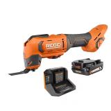 18V Cordless Oscillating Tool + 2.0Ah Battery