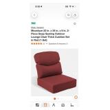 1 SEAT & BACK CUSHION