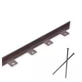 Aluminum Bronze No-Dig Edging, 40 ft.