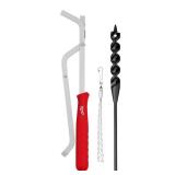 9/16 in. x 54 in. Cable Auger Bit Set (3-Pc)