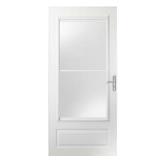 400 Series 32x80 Storm Door, Nickel Hardware