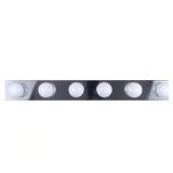 6-Light Indoor Chrome Vanity Wall Light