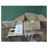 Skid Box: Assorted Small Home Items & Flooring