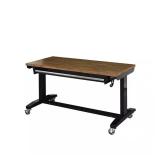 52in W x 24in D Steel 1-Drawer Workbench