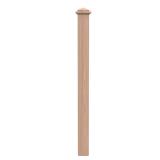 Stair Parts 4075 66in x 3.5in Oak Newel Post