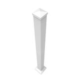 (5) VersaRail 2.5x2.5x39 White Aluminum Rail Post