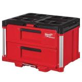 (2) Milwaukee 2-Drawer Tool Box, 50 lb (2xBid)
