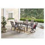 Hampton Bay Felton Falls 7-Pc Dining Set
