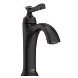 Rumson Single-Hole Faucet in Legacy Bronze