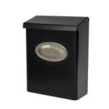 Architectural Mailboxes Black/Satin Nickel