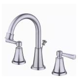 Melina 8 in. Widespread Bath Faucet Ni