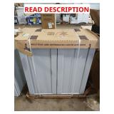 26.5"x31"x14" grey kitchen cabinet