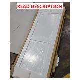 White interior door