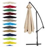 Cantilever Patio Umbrella Canopy 11ft Beige