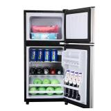 3.5 Cu Ft Compact Mini Fridge with Freezer
