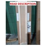 Unfinished wooden kitchen cabinet door