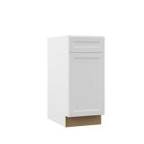 Melvern Designer White Cabinet 15x34.5x23.75