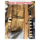 SKID LOT / OUTDOIR TABLE /CUSHIONS