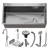 28 in. Drop-in Sink with Faucet