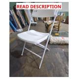 White Folding Chair