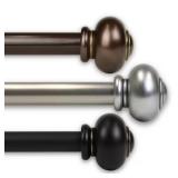 Dani 1 in. Curtain Rod 160 240 in Bronze