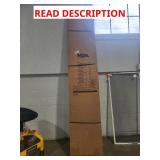 3/4 x 80 panel black