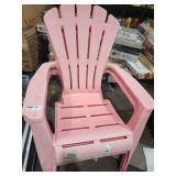 2 Adirondack chairs, broken by cup holders