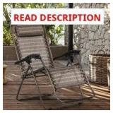 Gravity Lounge Chair Zero Gravity Fold