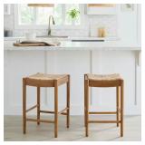 Hamlin Backless Counter Stools, Patina (2)